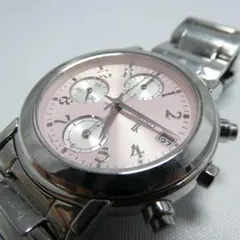 SEIKO セイコー ルキア クロノグラフ 7T92-0HB0 腕時計 ピンク