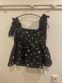 【明日迄‼️】NATURAL BEAUTY BASIC フリルキャミソール