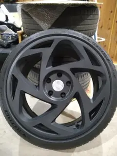 タイヤ・ホイール Radi8 r8s5 18inch PCD100 ホイール 4本セット 18X9.5 Radi8 R8S5 5x112 +42マットシルバー