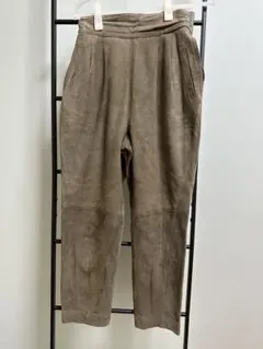 羊革　パンツ　KATOH KAZUTAKA スウェード