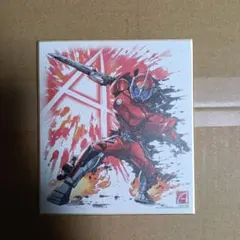 仮面ライダーアクセル ミニ色紙