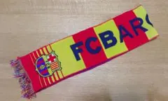 【美品】【バルサグッズ】2013年 マフラータオル　FCバルセロナ