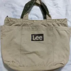 Lee トートバッグ カーキ
