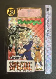 ドラゴンボール　カードダス  めちゃんこプロジェクト　Ⅷ 並上】 No.8 めちゃんこプロジェクト ドラゴンボール カードダス
