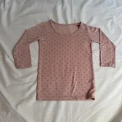 HEATTECH ピンク アンダーシャツ 90
