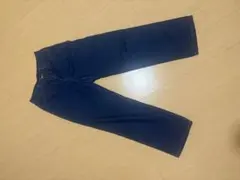 ダークブルーストレートデニムパンツ