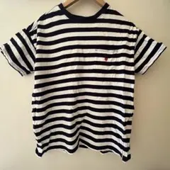 U.S.POLO ASSN ボーダーtシャツ　ポケット付き