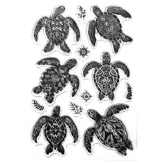 クリアスタンプ2127：カメ5《おまとめご購入で20%OFF！》