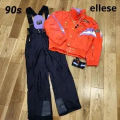 エレッセ　ellese　スキーウェア セット ビンテージ ピンク　レトロ　Y2K