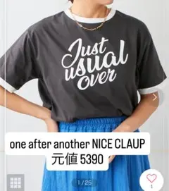 one after another NICE CLAUP 半袖Tシャツ