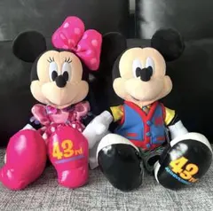 東京ディズニーランド 43周年 トゥーンタウン ぬいぐるみ ミッキー ミニー