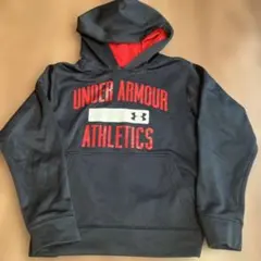 Under Armour パーカー 黒/赤