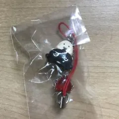 ガチャピン　ムック　ストラップ　レッド