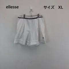 【限定コラボ】エレッセ×ウインザー テニス ショートパンツ 白 XL 吸汗速乾