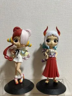 Q posket】ワンピース ウタ&ヤマト 2体セット - メルカリ