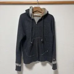 Go Hemp Sweat Zip Parka M