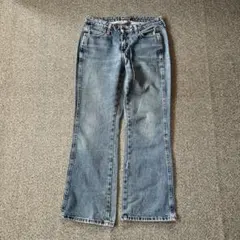 Wrangler デニムパンツ ブーツカット フレア 28×30 色落ち良好