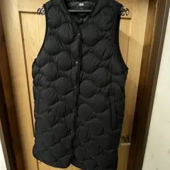 UNIQLO ULTRA LIGHT DOWN ロングベスト　Lサイズ　ブラック