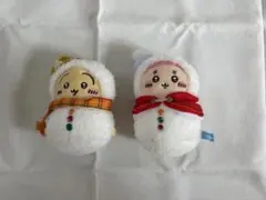 ちいかわ 雪だるま マスコット 2点セットのサムネイル