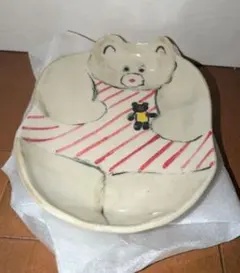 お皿　cyilabo　チイラボ　くま　ベア