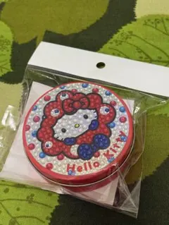 ミャクミャク× キティ キラキラ缶（ラムネ6個入り）