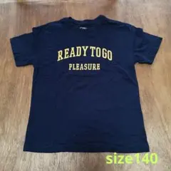 Tシャツ　半袖　ネイビー　キッズ　サイズ140