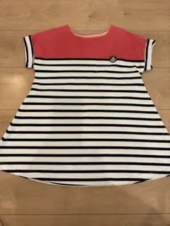 petit bateau ボーダーワンピース 104cm