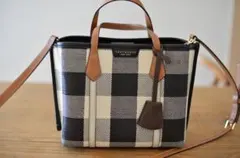 Tory Burch チェック柄ショルダーバッグ