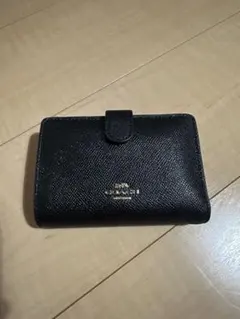 COACH ブラック 二つ折り財布