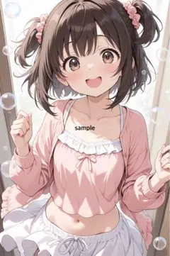 m1493 AIイラスト　かわいい　A4ポスター
