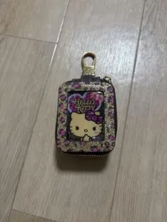 【値下げ不可】ハローキティ ヒョウ柄 ポーチ