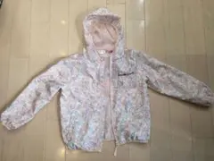 すみっコぐらし 花柄ジップジャケット 130