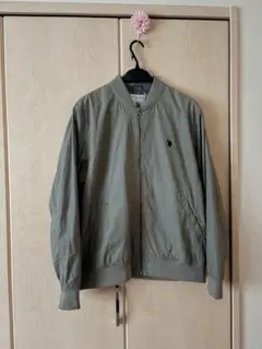 U.S. POLO ASSN MA-1ジャケット オリーブグリーン