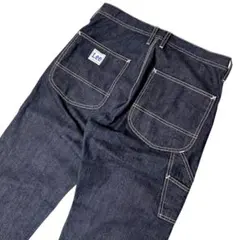 Lee デニム ペインターパンツ 濃紺 ワンウォッシュ 美品 ワークデニム M
