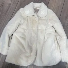 アイボリー キッズアウター　サイズ130 レモンツリー