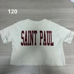 SAINT PAUL ロゴ 半袖Tシャツ 120