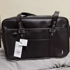 イーストボーイ スクールバッグ 5219009 ブラウン×シルバー　新品未使用