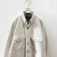 DIESEL ホワイト デニムジャケット M バック刺繍 ヴィンテージ加工 