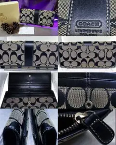 COACH 長財布 ブラック