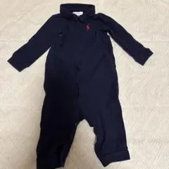 Ralph Lauren ネイビー ロンパース 6m