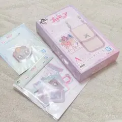 プリキュア 一番くじ ポーチ ヘアクリップ ジッパー＆ステッカー