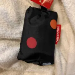 ライゼンタール ミニマキシショッパー ポケット　 ブラック×マルチドット