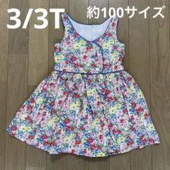 ラルフローレン★小花柄ワンピース★3/3T