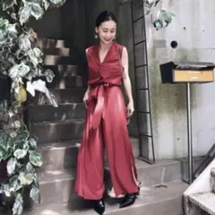 ☆超美品☆Ameri フリルストラップ オールインワン 定価2万5千円 