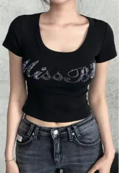 韓国　トップス　tシャツ