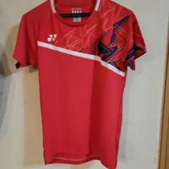 YONEX バドミントンウェア ユニフォーム　Sサイズ　赤