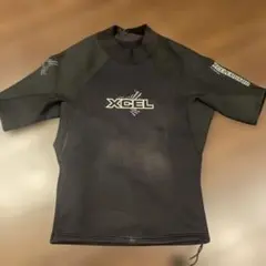 XCELエクセル半袖タッパー　ブラック