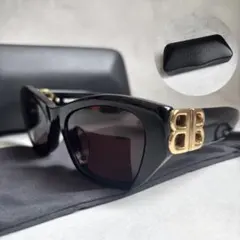 バレンシアガ マスク レクタングルサングラス BB0288S サイバー 
