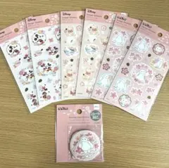 即日発送♡桜柄ディズニーシールセット②