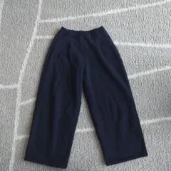 ユニクロ　ボアスウェットワイドパンツ　140